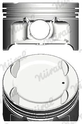 NÜRAL 87-124800-00 Kolben für FIAT Doblo Cargo (223) Doblo Kombi (119, 223)