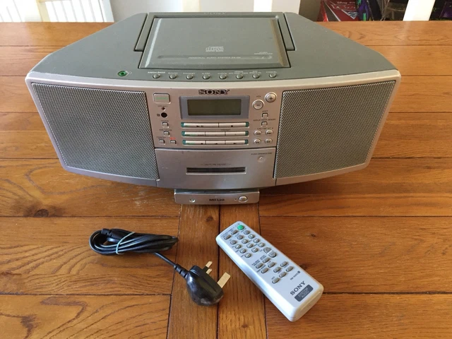 SONY ZS-D5 BOOMBOX £24.99 - PicClick UK