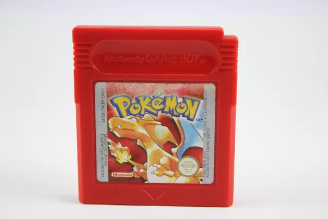Pokemon Red Nintendo Gameboy Game Battery Working