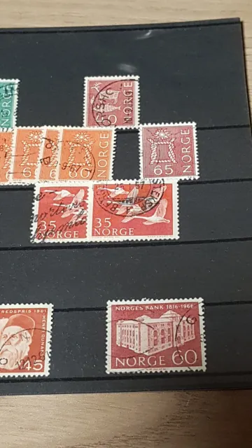 Konvolut / Lot 2 - alte Briefmarken aus Norwegen - Norge 5