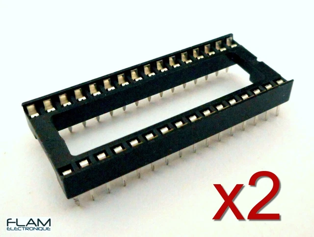 2 Supports De Douille MAGNOVAL Pour Tube Circuit Imprimé - Référence Sup53