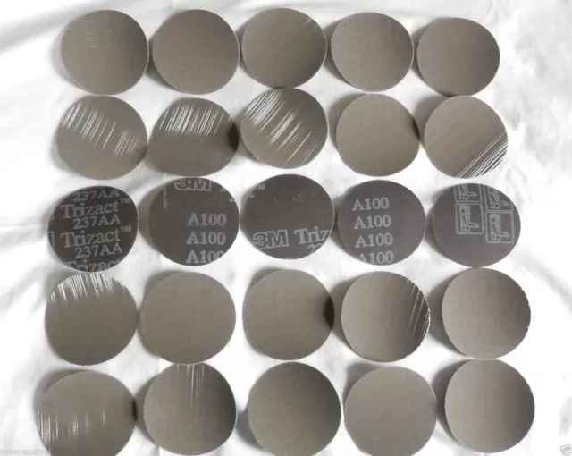 3M 237AA Trizact Abrasive discs, A100X, 3" x NH, 25 qty, TN03101 hs