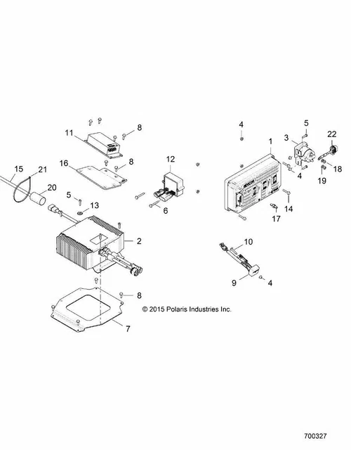 Polaris Ranger 750A Fusibile Originale OEM Parte 4013273 Quantità 1