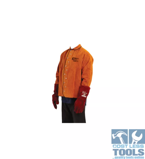 ProChoice Red Cow Split Leather Welding Jacket (Various Sizes Available)