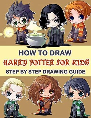 HOW TO DRAW Harry Potter For Kids - Step By Step Drawings: Harr ...