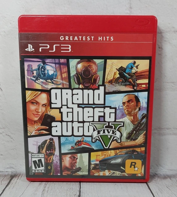 GRAND THEFT AUTO V GTA 5 Greatest Hits for Playstation 3 PS3 by