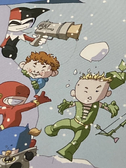 MAD Magazine / DC Comics     2002 Corporate Christmas Card    w/ Alfred E Neuman