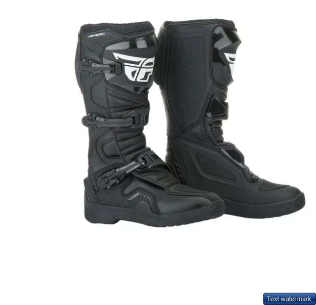 FLY RACING Maverik Stiefel Schwarz Sz 13 364-67113