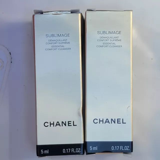 Chanel Sublimage Essential Comfort Cleanser makeup remover 5ml travel size