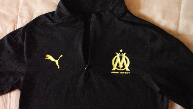 Veilleuse 3D Olympique De Marseille HooJtny - 16 Couleurs LED, USB | Cadeau Foot