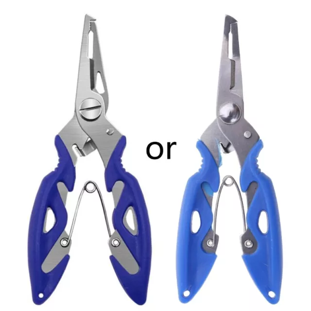 Fishing Pliers Saltwater Stainless Steel Multitool Hook Remover Split Ring Tool