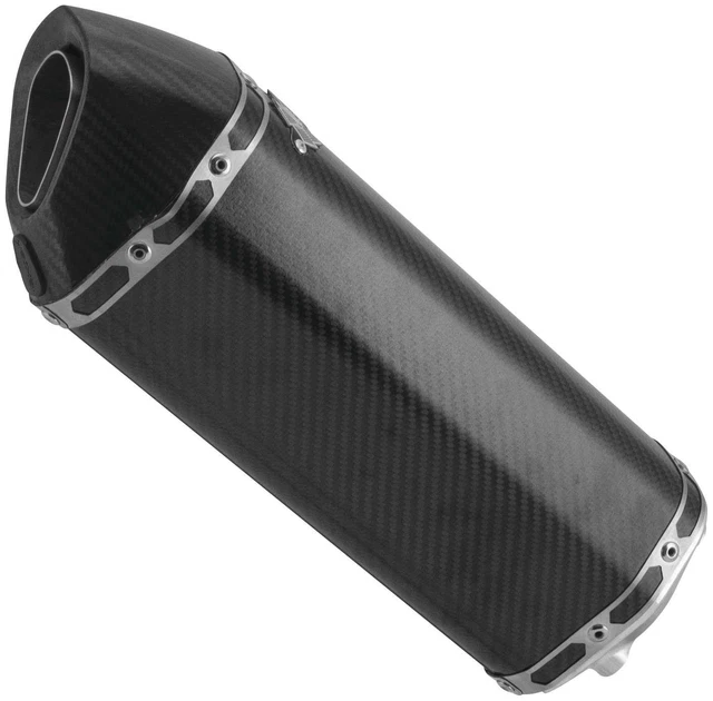 Lextek SP48C Slip On Exhaust - Carbon Fiber - SP48C