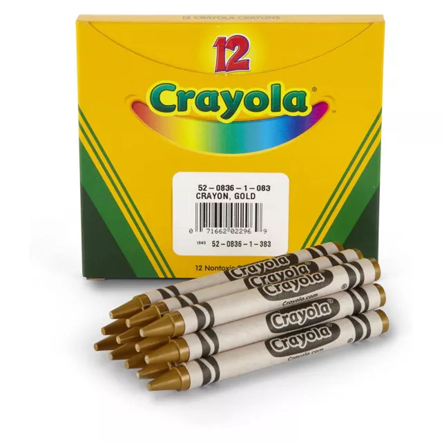 Crayola Neon Crayons, 8 Count, Non-washable Wax Crayons, Intense Brightness
