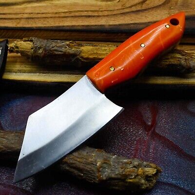 AB Knives Custom Handmade 1095 Steel Blade Hunting Skinning Knife Resin 996