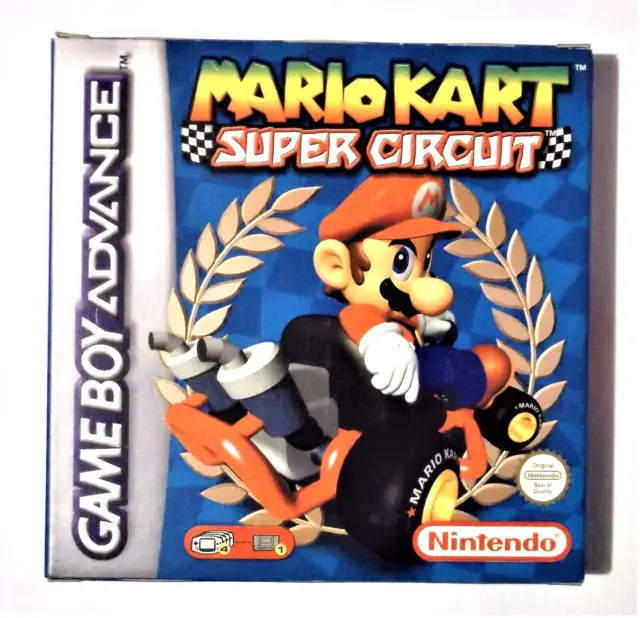 Mario Kart  Super Circuit GBA ( 100% Genuine original,  Complete in box, boxed )