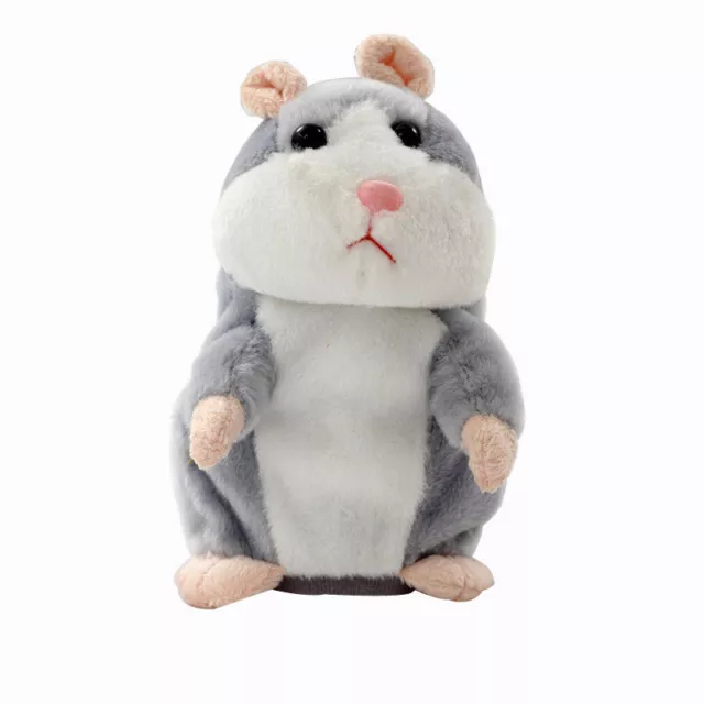 Talking Hamster Chat Mimicry Pet Record hamster Doll Birth Plush Toy Nod Mouse