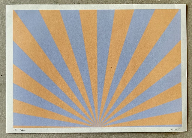 françois patez - Screenprint Sérigraphie originale signée