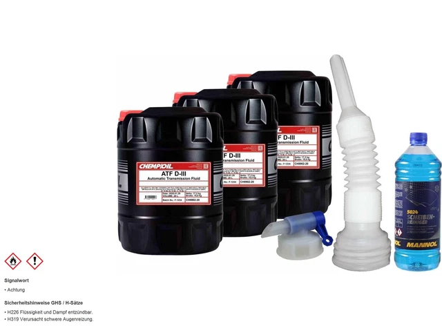 60L Chempioil Huile de Transmission Automatique Ch Atf D-Iii Allison C4 Tes 389
