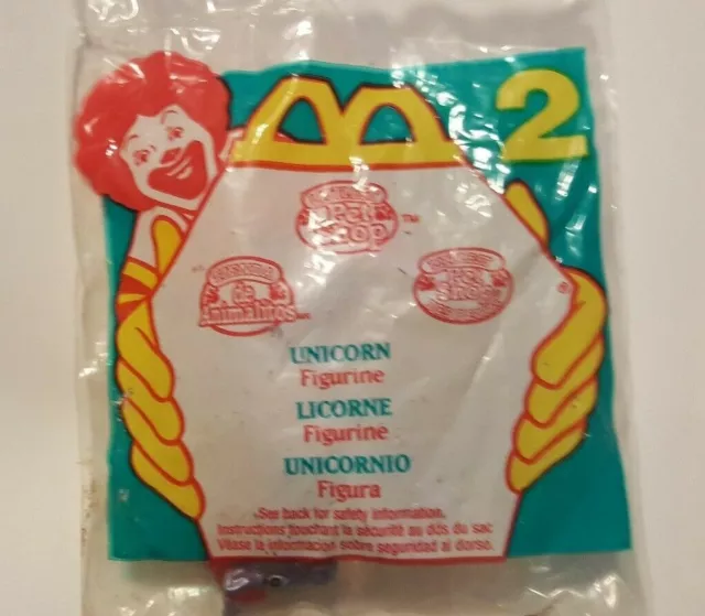 Mcdonalds Unicorn Littlest Pet Shop Vintage 1995 Collectible Happy Meal New