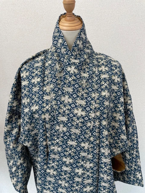 H&A HishiMon Vintage Japanese KIMONO Dress cardigan Yukata from Japan women Men