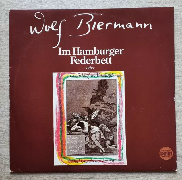 Wolf Biermann - Im Hamburger Federbett - LP  - Musikant - 1983