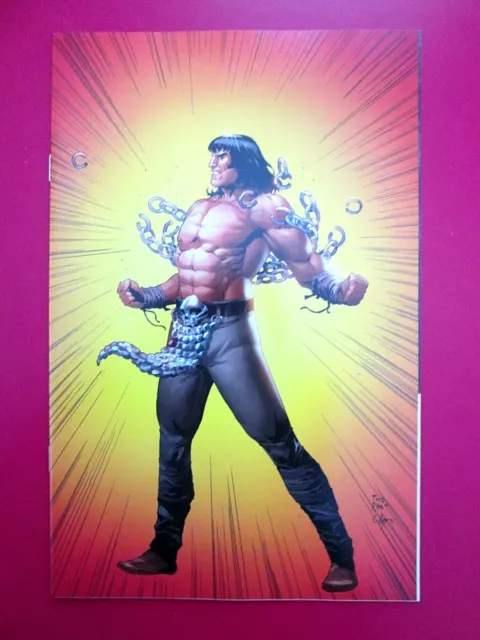 CIMMERIAN RED NAILS #1 (NM) CASAS Virgin Ratio LTD 1:10 Marvel CONAN SUPERMAN
