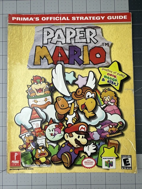 Nintendo 64 Paper.pdf PAPER MARIO 64 Nintendo 64 N64 guide de stratégie officiel livre d ...