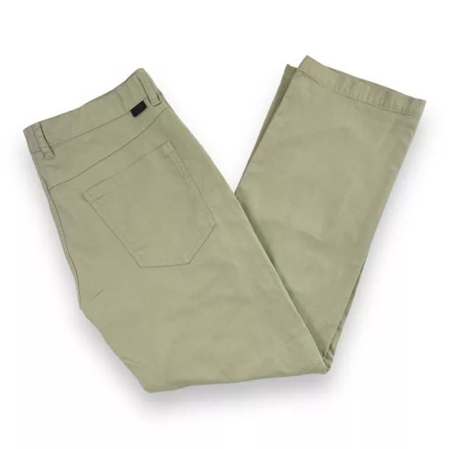 THE NORTH FACE Field 5-Pocket Pants Cotton Blend Khaki Green Hiking ...