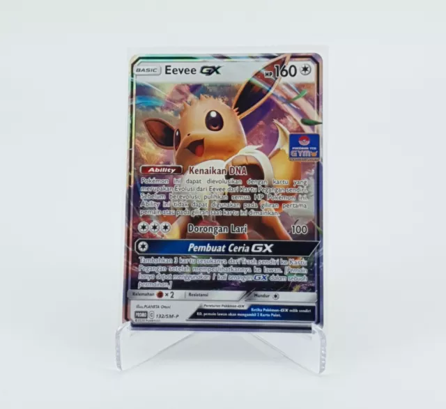 Pokemon - Eevee GX 132/SM-P - Gym Promo - Indonesisch - Near Mint