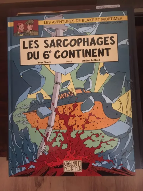 BLAKE ET MORTIMER LES SARCOPHAGES DU 6eme CONTINENT T2 - EO NEUF - JUILLARD