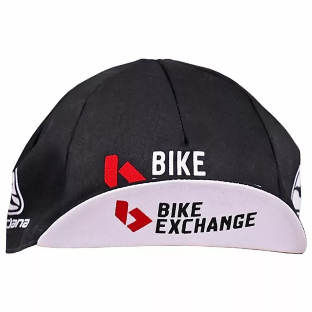 Giordana Pro Team BikeExchange Bianchi Cycling Cap Black UCI World Tour