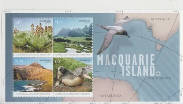 Stamps AAT 2013 Australia Macquarie Island mini sheet MUH, popular