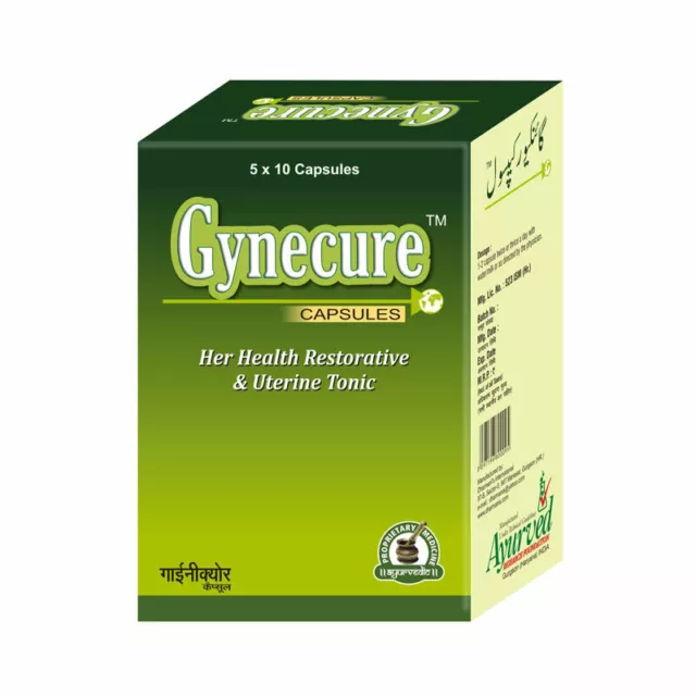 Ayurvédique Herbes Femelle Irrégulière Menstruation 100 Capsule Traitement