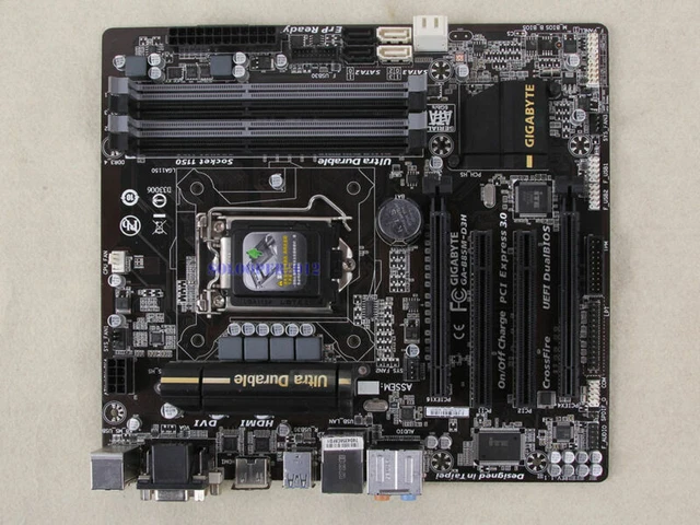 GIGABYTE GA-B85M-D3H MOTHERBOARD Intel B85 Socket LGA 1150 DDR3 £100.25 ...