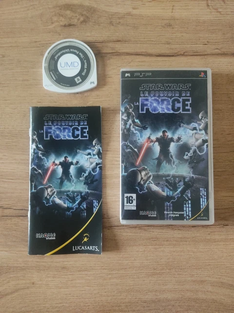 Lot De 4 Jeux PSP Complets – Star Wars Et FIFA – Très Bon état – Collection