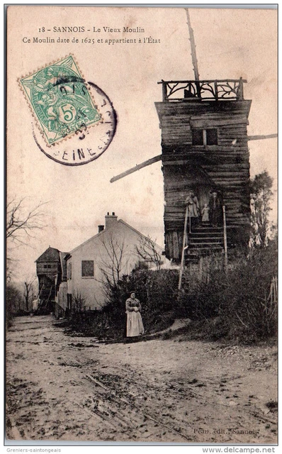 95 SANNOIS - le vieux moulin