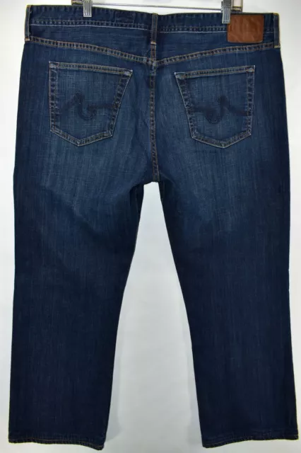 Adriano Goldschmied AG The Protege Straight Jeans Mens Size 38 Blue Meas. 40x29