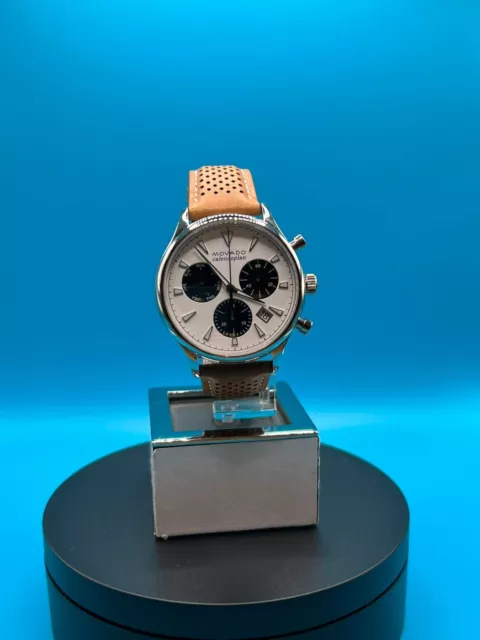MOVADO Heritage White Dial Men's Chronograph Watch - 3650008