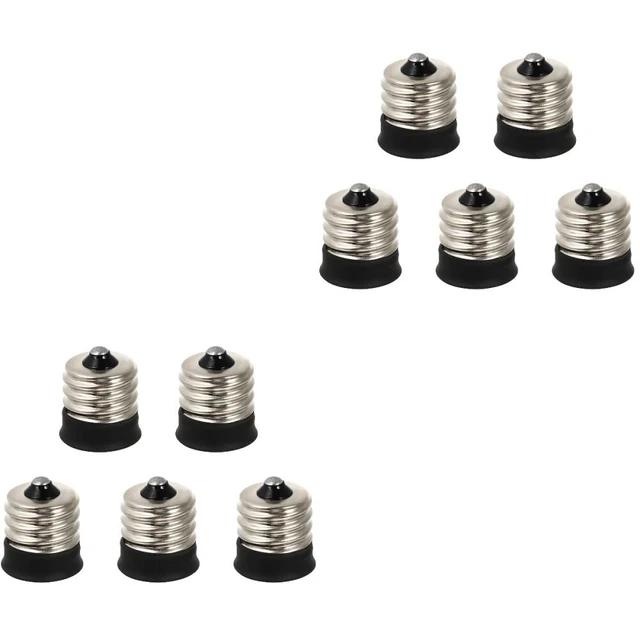10 piezas Convertidor E17 a E14 Convertidor E14 E14 Convertidor
