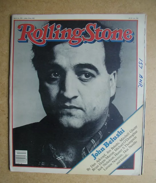 Rolling Stone. #368. April 29th, 1982. John Belushi etc
