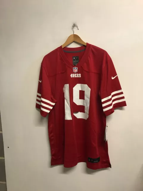 San Francisco 49ers Jersey Men's Nike NFL Home Jersey - L - Red - NWD