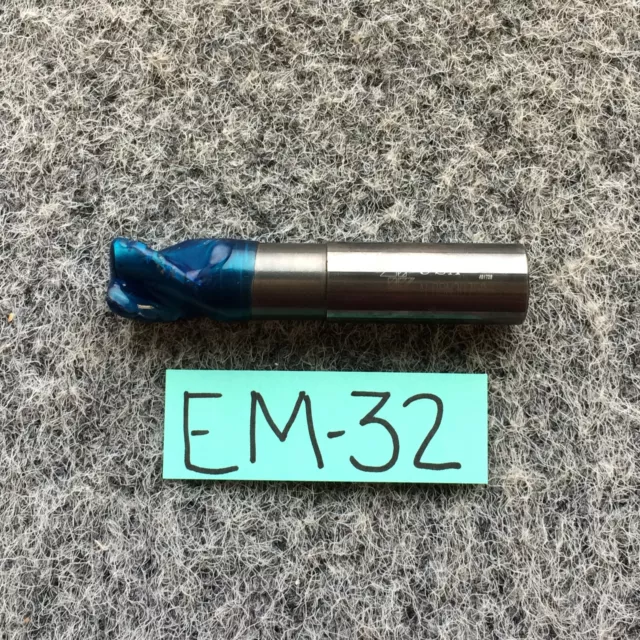 1" Roughing End Mill 3 Flute radius shank drill bit made in USA Warranty