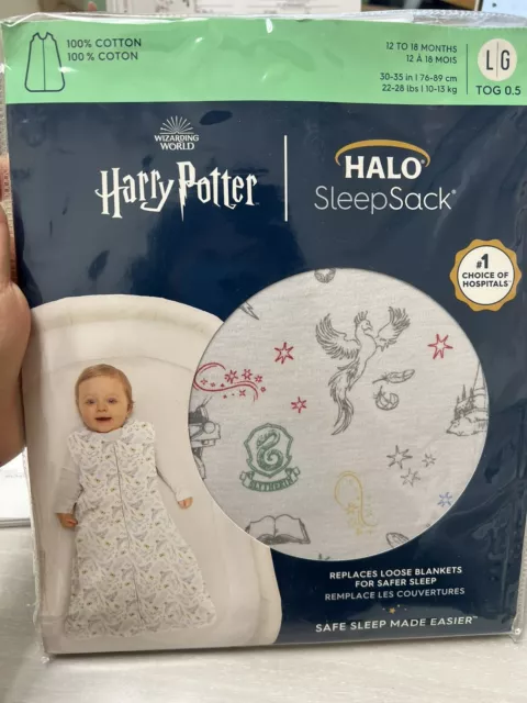 Halo SleepSack Cotton Harry Potter L