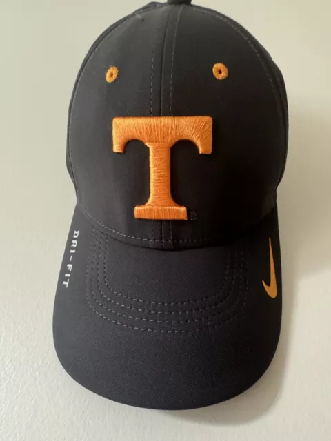 Tennessee Volunteers Hat Mens Fitted Gray Orange Embroidered Power T Nike