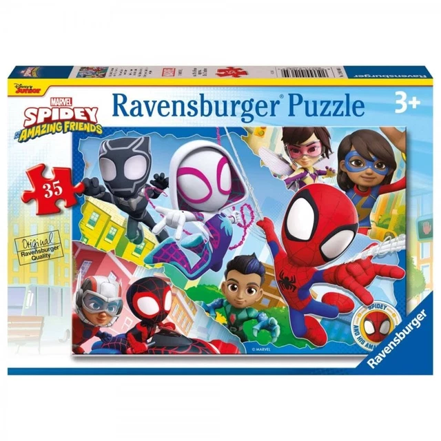 RAVENSBURGER - PUZZLE Spidey et ses amis incroyables, Marvel, Puzzle ...