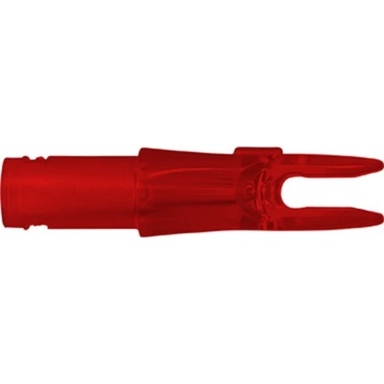 Easton 127768 Red Super 3D 6.5 Grain Nocks for Standard Carbon Arrows (12 Pack)