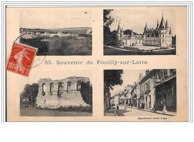 58.Pouilly-Sur-Loire.souv Enir De  Pouilly-Sur-Loire.