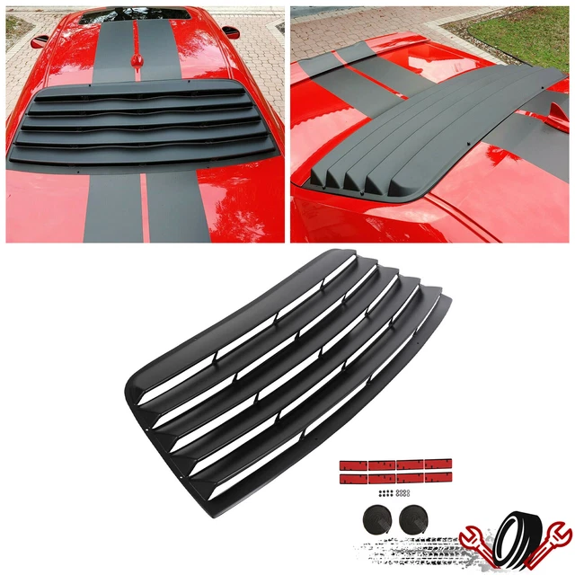 FITS 0823 DODGE Challenger Rear Window Scoop Louver Sun Shade Cover