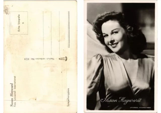 CPA AK Susan Hayward FILM STAR (549499)