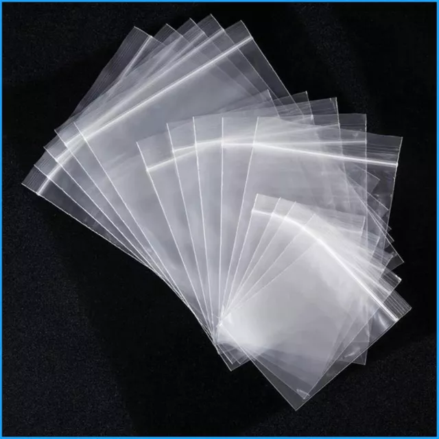 Grip Seal Bags Clear  Resealable Plastic Polythene Cheapest Gripseals 2